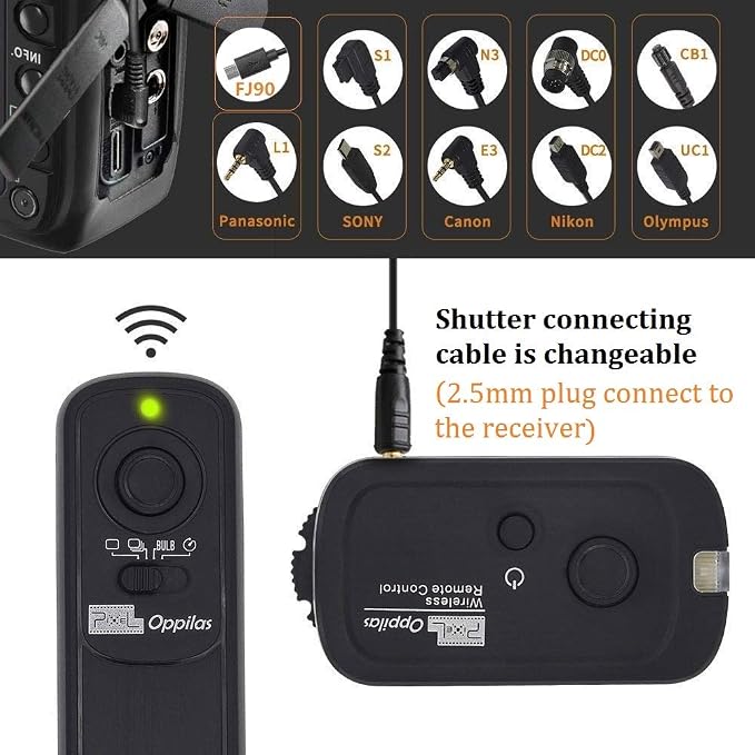 Pixel DSLR Wireless Shutter Release Remote Control L1 - Image 6