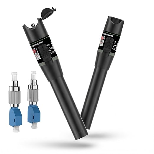 2PCS Fiber Optic Visual Fault Locator Kit, VFL Pen Compatible by ProfessionalFiberNetworkDevicemanufacturer