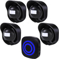 Driveway Alarm-328ft Long Range Wireless Driveway Alarm Weatherproof Outdoor by Shaogax