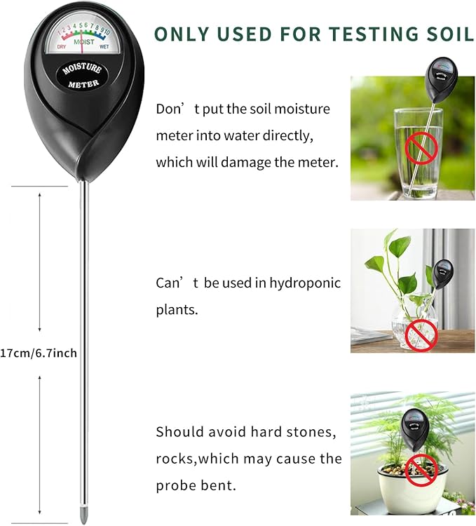 Censinda Soil Moisture Meter, Soil Moisture Monitor - Image 6