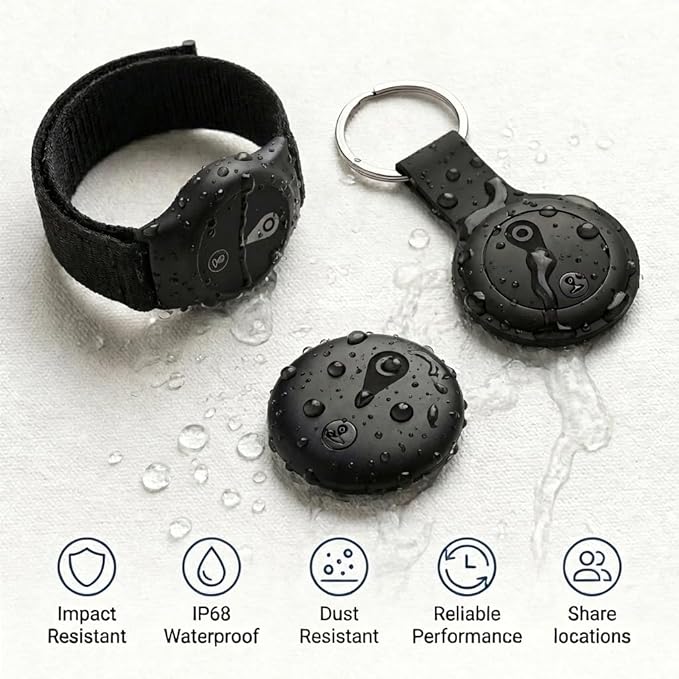 GPS Tracker for Kids, Real-Time GPS Tracking Device for Children w/Wearable - Image 4