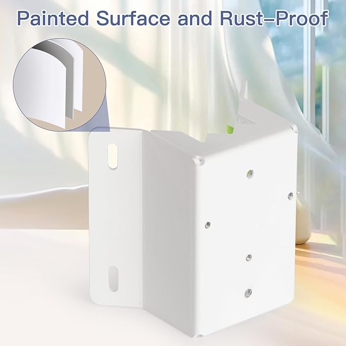 CaGuan Wall Mount Bracket for Eufy Security SoloCam S340/E30/E42, Rust-Proof - Image 5