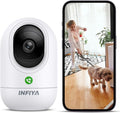 INFIYA 2K Baby Camera-WiFi Home Security Cameras Indoor via One-Tap Call by INFIYA