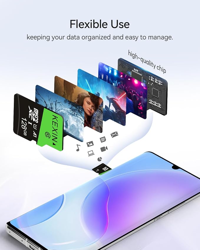 KEXIN 128GB Micro SD Card 3 Pack - Image 6