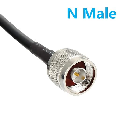 20ft N Male to SMA Male Cable, SMA to N Cable 50 ohm Ultra Low Loss KMR240 - Image 3