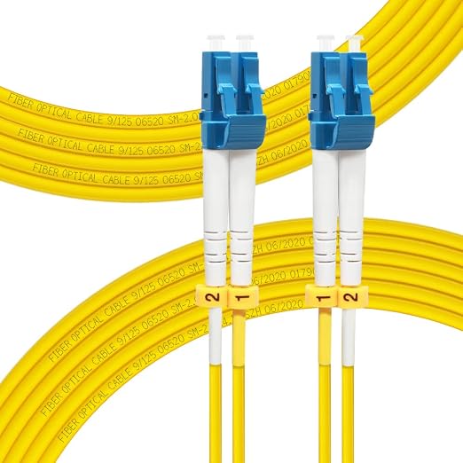 FLYPROFiber- 10M/33ft OS2 LC to LC Fiber Patch Cable | Length Options: 0.2m-300m by FLYPROFiber