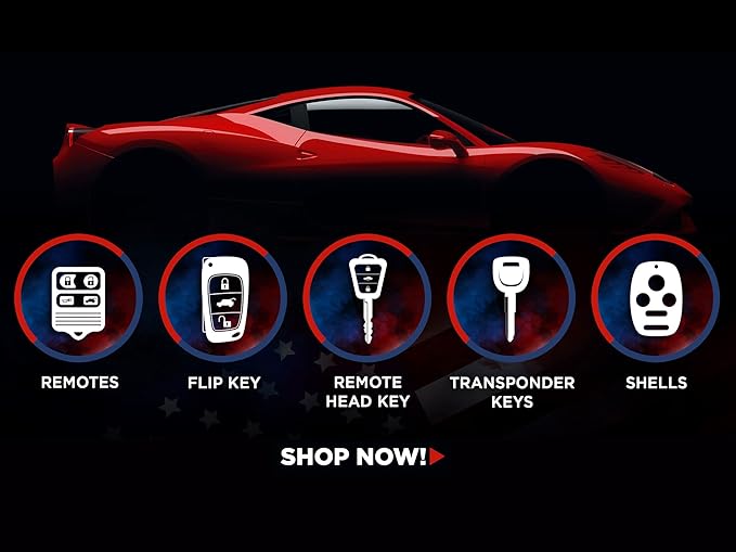 Car Key Fob Keyless Entry Remote fits Buick Lesabre Park Avenue/Chevy Impala - Image 5