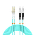OM3 Fiber Patch Cable 100Meter/328ft, LC/UPC-FC/UPC Fiber Optic Cable Cord LSZH by Buacoz