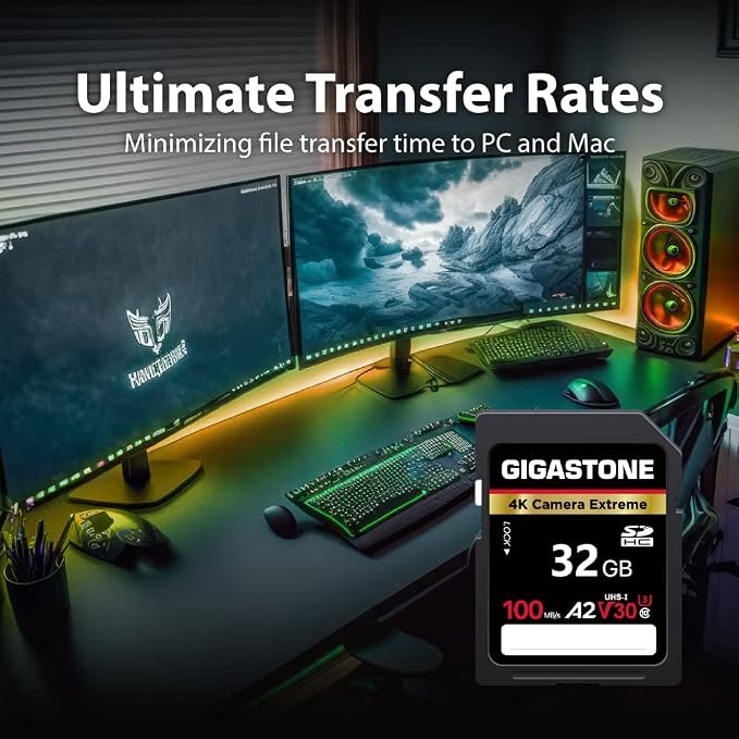 【5-Years Data Recovery】 GIGASTONE 32GB SD Card 5-Pack, 4K Camera Extreme - Image 5