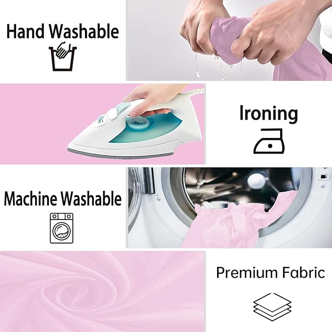 Pink Photo Backdrop for Photoshoot, Fabric Background for Product Photography - Image 7