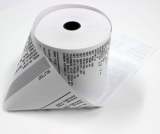 3 1/8 x 230 Thermal Paper Receipt Rolls fits all Clover POS Cash Register - Image 8