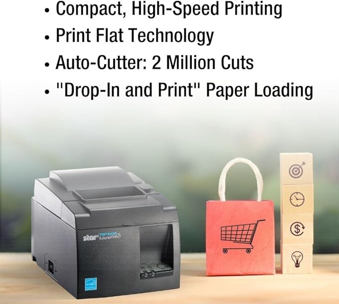 Star Micronics TSP143IIILAN Ethernet Thermal Receipt Printer - Image 6