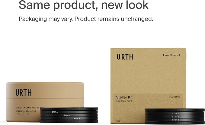 Urth 49mm 3-in-1 Star Lens Filter Kit — 4, 8 Point Starburst Effects - Image 6