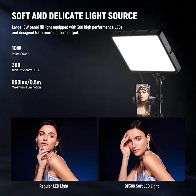 NEEWER Basics LED Video Panel Light, Studio Lighting Kit - Image 3