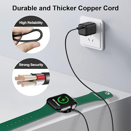   for Apple Watch Charger Magnetic Fast Charging Cable - Image 4