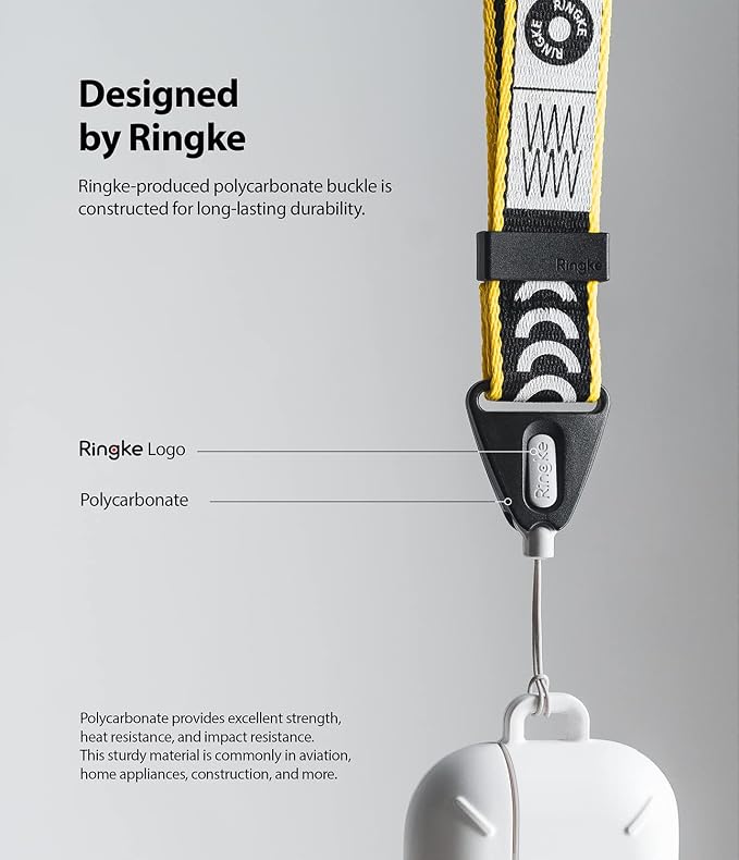 Ringke Hand Strap Designed for Camera Strap and Phone Strap, Adjustable Sturdy - Image 5