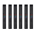 Brewing Thermometer Strip Adhesive Strip Thermometer Aquarium Thermometer Strip by JANSAMN
