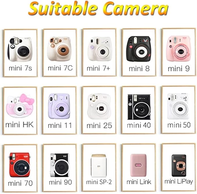 Fujifilm Instax Mini Instant Camera Film: 100 Shoots Total, - Image 5