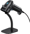 2D 1D Barcode Scanner : USB Wired Inventory QR Scanner by Anyeast