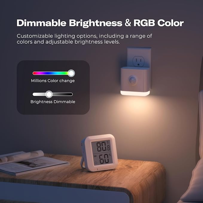 THIRDREALITY Smart Color Night Light, Matter Over WiFi, 3-1 Multi-Functionality - Image 5