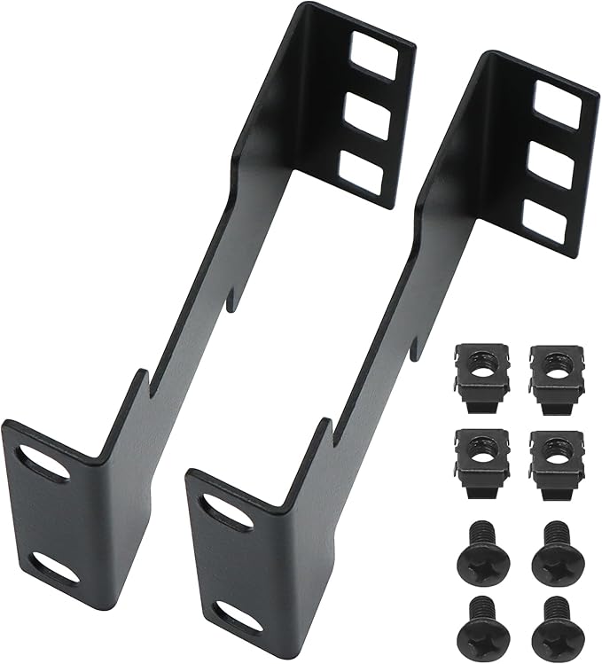 2 Pcs Server Rack Depth Extender, 1U Recessed Rack Extender Deep Mount Adapter - Image 7