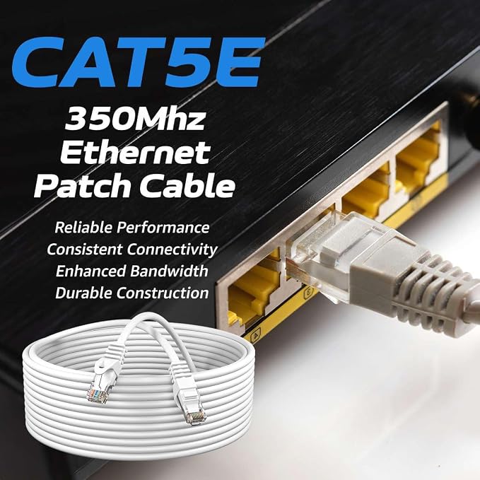 Cables Direct Online Cat5e 5FT Network Ethernet Patch Cable, 350Mhz Internet - Image 2