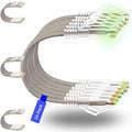 Rapink Patch Cables Cat6/ Cat6a 0.5ft Slim, Cat6a Ethernet Patch Cable 10G by Rapink