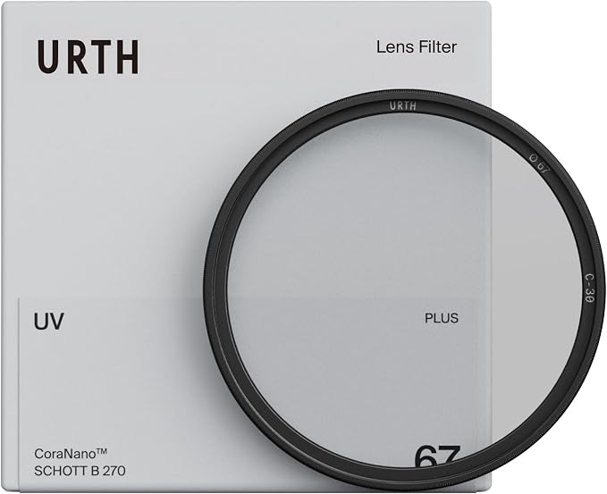 Urth 43mm UV Lens Filter — 30-Layer Nano-Coated, HD Optical Glass UV Camera by Urth