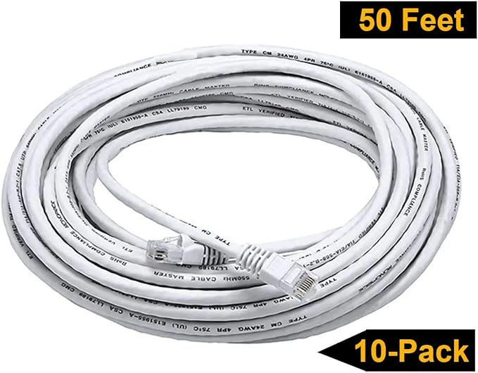 iMBAPrice 10' Cat5e Network Ethernet Patch Cable, 10 Pack - Image 8