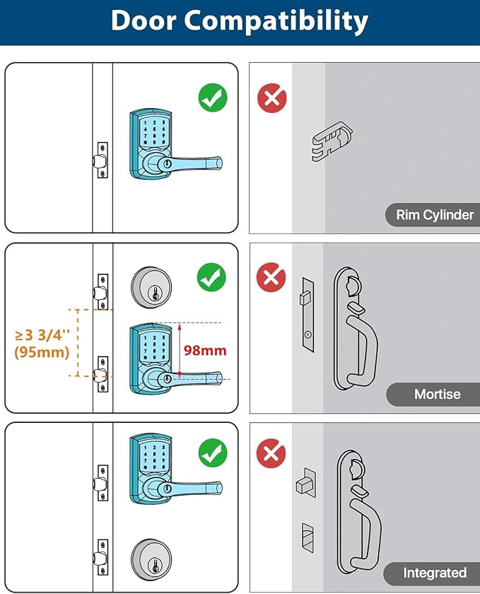 HIDALIFE Keyless Entry Door Lock - Image 7