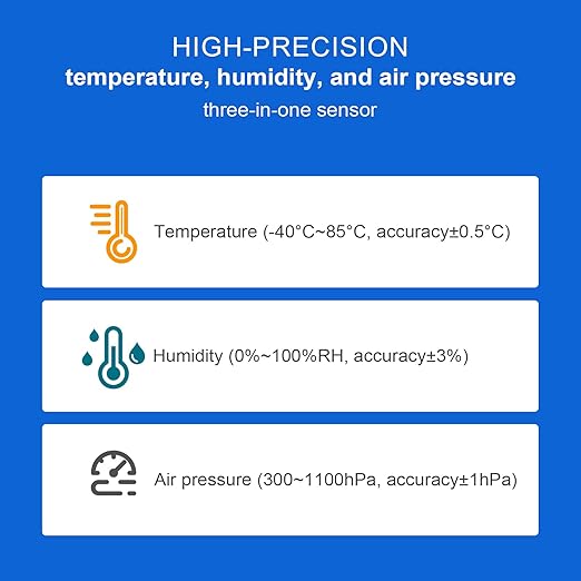 BME688 Environmental Sensor, AI-Enhanced | Monitors Temperature, Pressure & Gas - Image 4