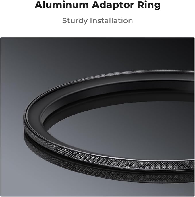 K&F CONCEPT 62-77mm Magnetic Filter Adapter Ring, - Image 5