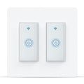 Milfra Smart Switch, Smart Light Touch Switch 2 Gang, Double Smart WiFi Light by Milfraoffersyouasmarthome