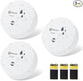 Geevon 3 Pack Water Leak Detectors, 100dB Water Sensor Alarms Flood Detector by GEEVON
