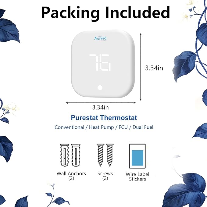 Smart Thermostat for House, Enhanced Programmable WiFi Thermostat, Saving - Image 4