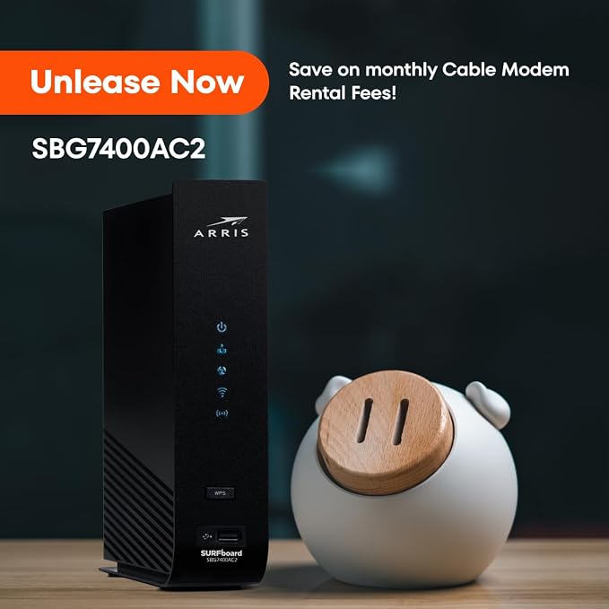 ARRIS - Modem Router Combo - Fast DOCSIS 3.0 & AC2350 WiFi, Four 1 Gbps Ports - Image 11