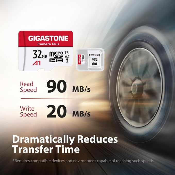 GIGASTONE Micro SD Card 32GB, Camera Plus, MicroSDHC Memory Card - Image 2
