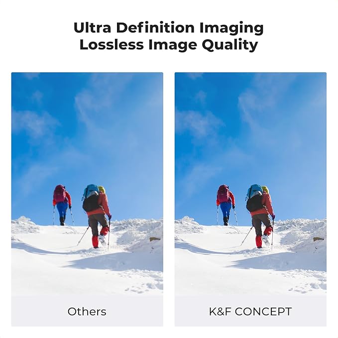 K&F CONCEPT Magnetic 52mm Circular Polarizers Filter - Image 5