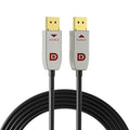 RUIPRO DisplayPort Cable 1.4, 8K Fiber Optic DP Cable 25ft, Supports 32.4Gbps by RUIPRO-ProfessionalQualityVideoandAudioYouCanSeeandHear