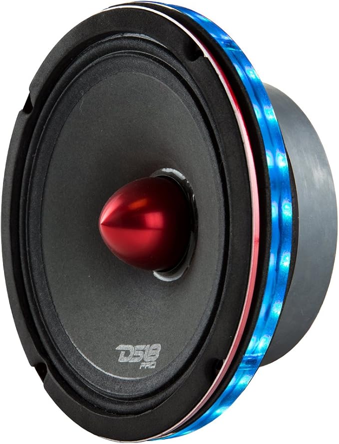 DS18 LRING6 6.5” RGB LED Speaker Ring – Waterproof Multi-Color LED Light Ring by DS18
