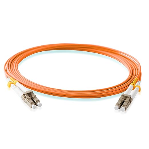 20m OM2 LC to LC Fiber Patch Cable, 1G/10GB 50/125um Multimode Fiber Optic - Image 3