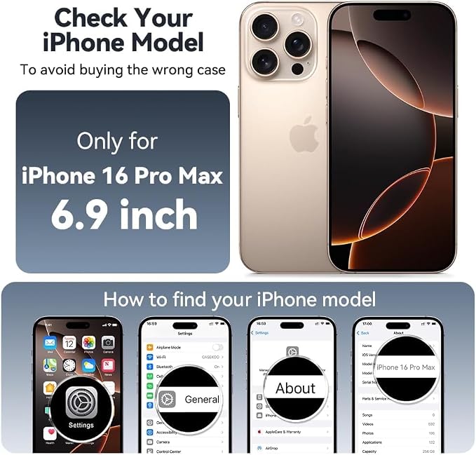 LeYi for iPhone-16-Pro Max Case for MagSafe: - Image 8