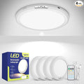 4PCs 10, 000mAh Rechargeable Ceiling Light by Aggforbl