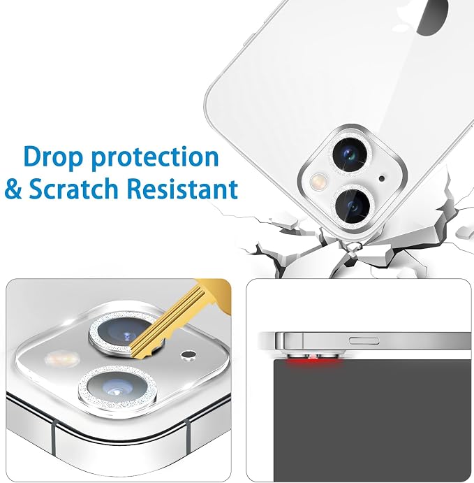 Dengduoduo 3 Pack Tempered Glass Camera Lens Protector - Image 5