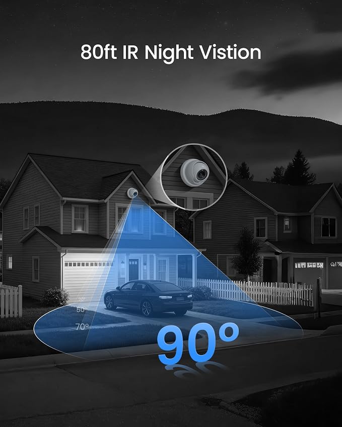 ZOSI 1080P H.265+ Home Security Camera System - Image 3