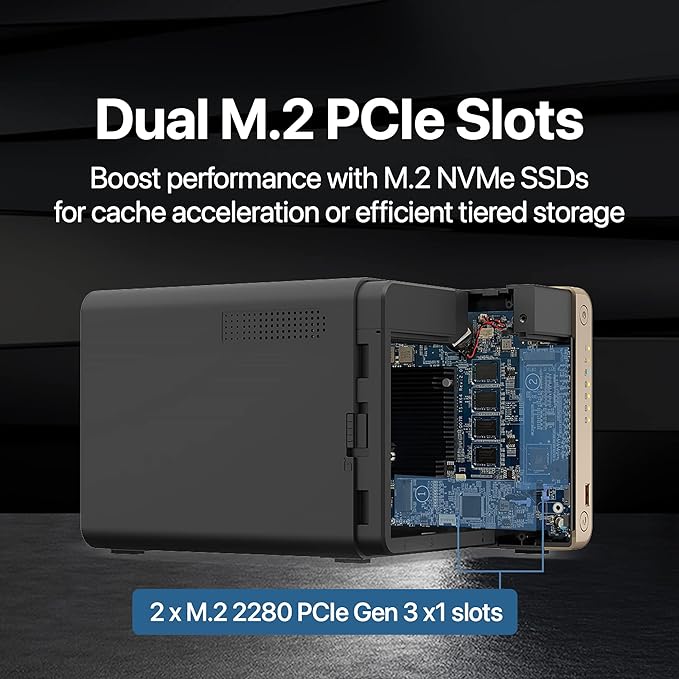 QNAP TS-464-8G-US 4 Bay High-Performance Desktop NAS - Image 5