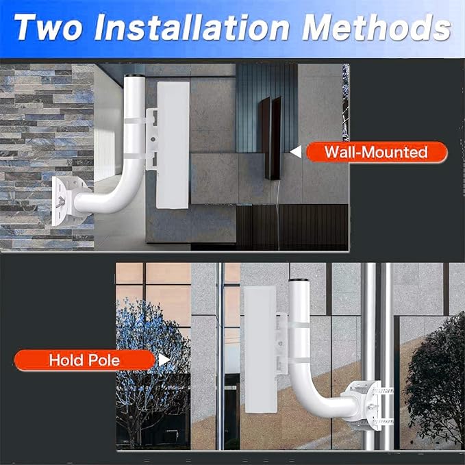 Pole Mount Bracket for Wireless Bridge Point to Point, TP - Image 2