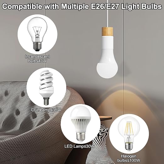 Simple Auto On/Off Motion Sensor Light Socket - Image 4