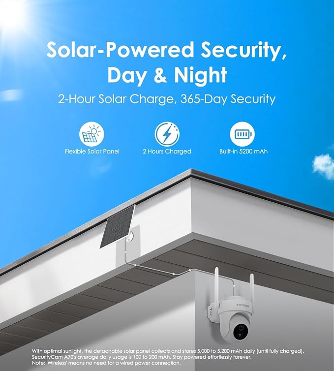 4K Security Cameras Wireless Outdoor, No Subscription, Works in -14°F Cold - Image 5