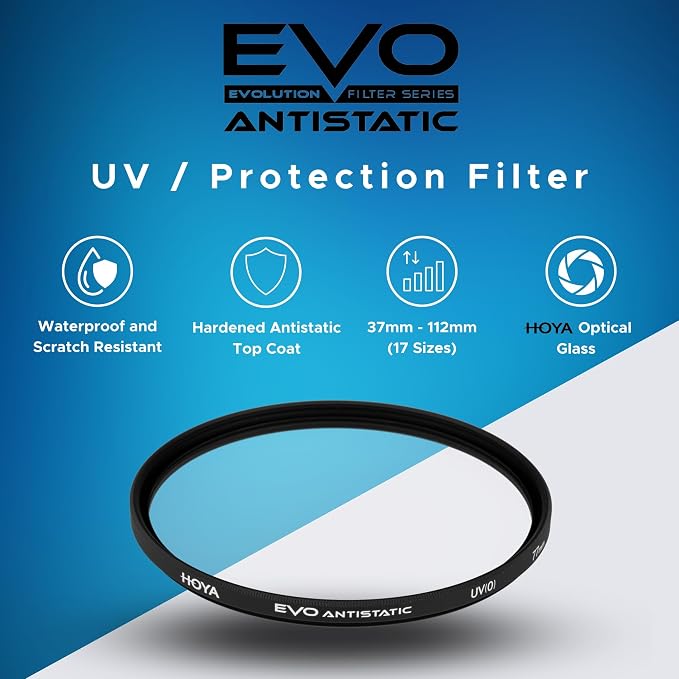 Hoya EVO Antistatic 62mm UV Filter — Camera Filters - Image 2